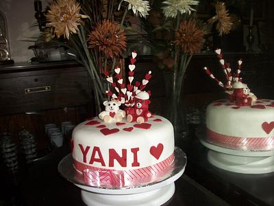 Valentine Cake  - Cake by Li'l Cakes and More