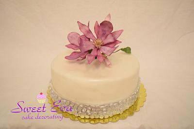 Magnolia cake - Cake by ana ioan