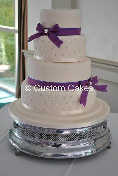 Little bit of bling! - Cake by Custom Cakes