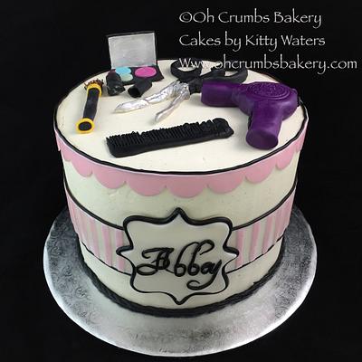 Cosmetology graduation cake - Cake by OhCrumbs