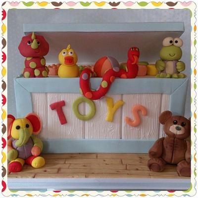 Toy Box - Cake by Laura Young