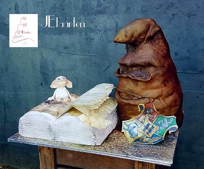 Harry Potter and Dobby cake - Cake by Judith-JEtaarten