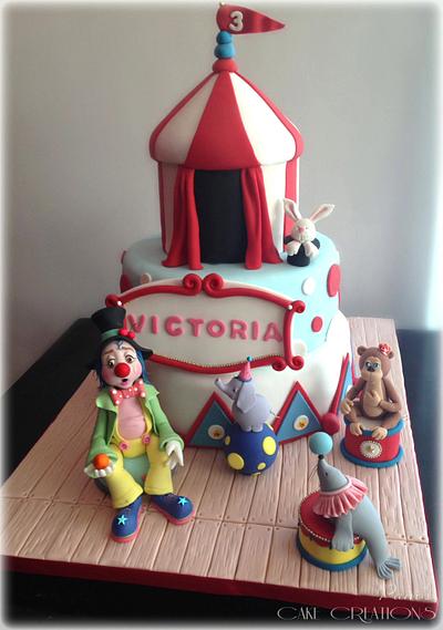circus Cake  - Cake by Pamela Iacobellis