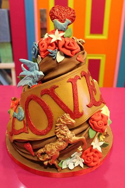 Whimsical Chocolate Cake - Cake by Suzanne Moloney