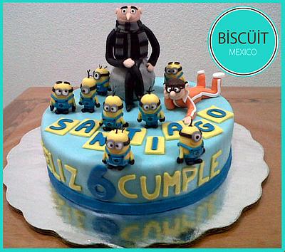 Minions - Cake by BISCÜIT Mexico