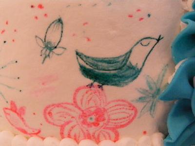 Hand painted - Cake by kimbo