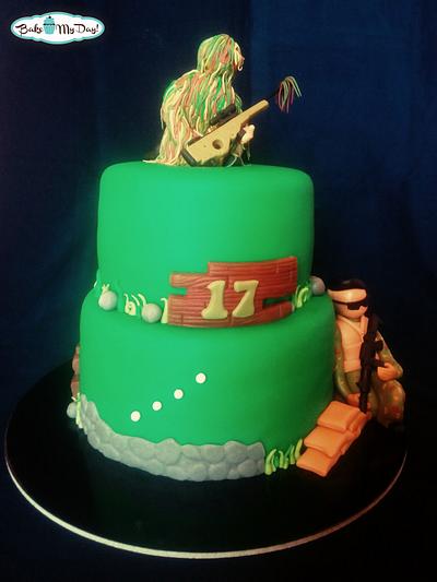 Airsoft Cake - Cake by Bake My Day