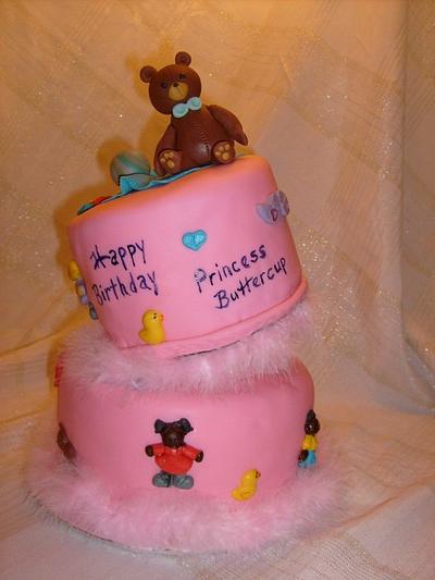 Princess Buttercup's 2nd Birthday - Cake by Pamela