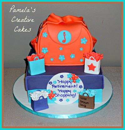 Happy Retirement! - Cake by Pamela Sampson Cakes