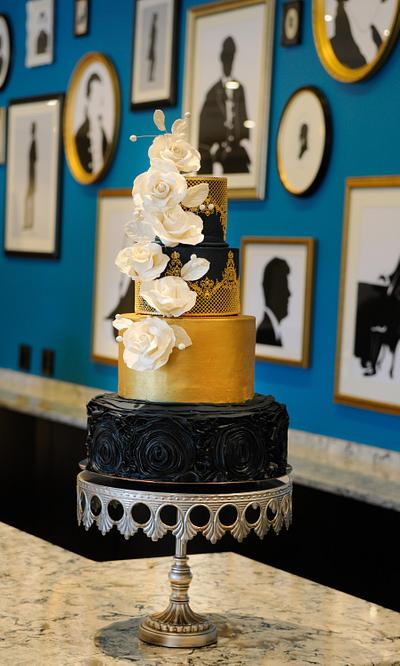 Blue Velvet - Cake by Rebekah Naomi Cake Design