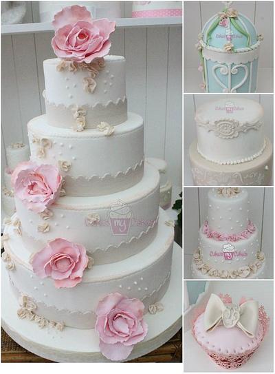 wedding shabby chic - Cake by Giovanna Galeota