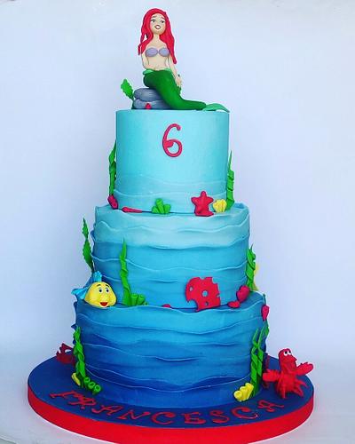 Ariel cake - Cake by Mariana Frascella