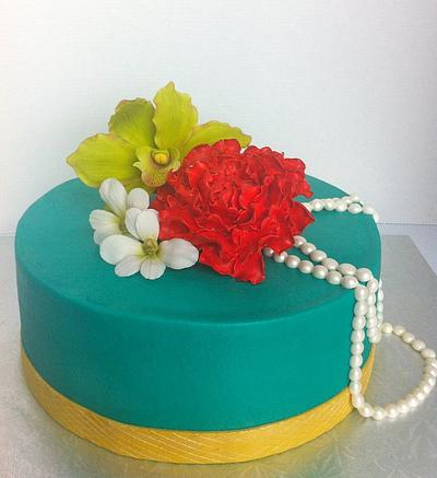 Flower cake - Cake by Carol