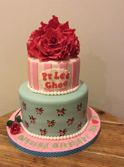 Cath Kidston Inspired cake  - Cake by Charmaine C 