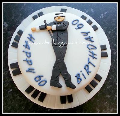 Frank Sinatra Cake - Cake by Sarah Mitchell