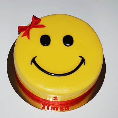 smiley cake - Cake by katarina139
