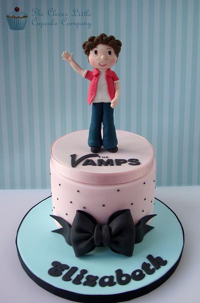 The Vamps Birthday Cake - Cake by Amanda’s Little Cake Boutique