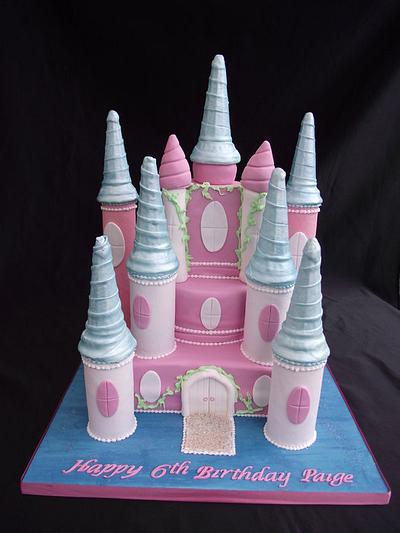 Princess Castle - Cake by Celebration Cakes by Cathy Hill