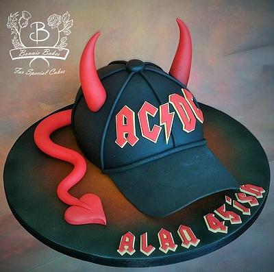 AC/DC Cake - Cake by Bonnie Bakes UAE