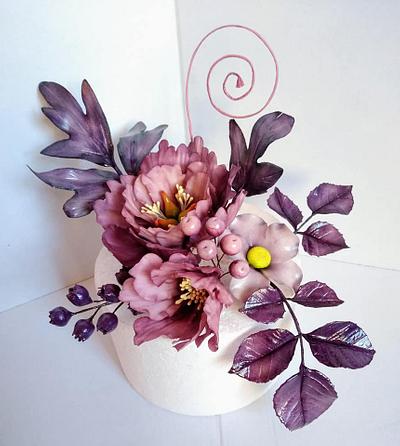In purple - Cake by Dari Karafizieva