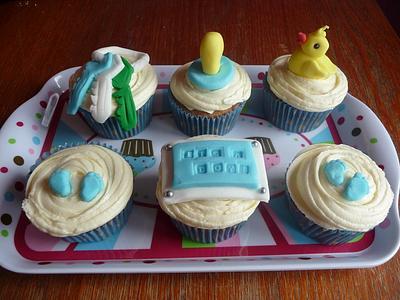 It's a Boy! cupcakes - Cake by CupNcakesbyivy