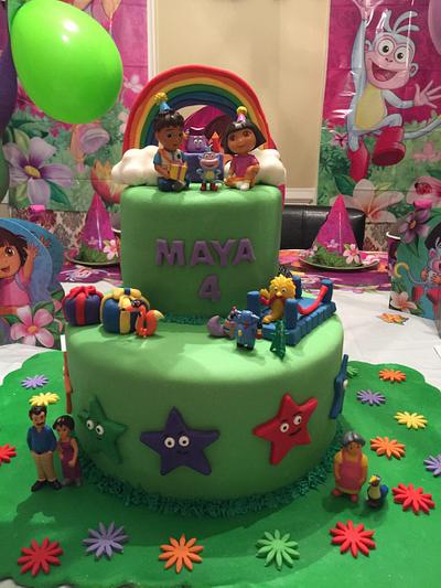 Dora birthday - Cake by Missybloop