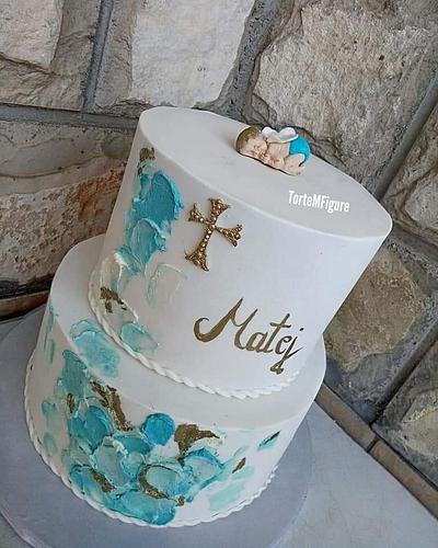 Christening cake - Cake by TorteMFigure
