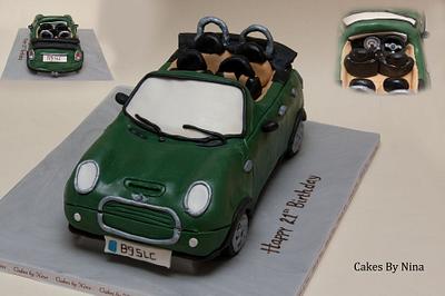 Mini Convertible - Cake by Cakes by Nina Camberley