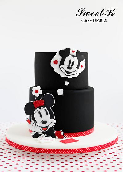 Minnie in Love - Cake by Karla (Sweet K)