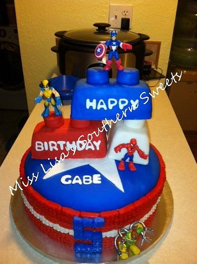 Gabe's Birthday cake - Cake by Lisa Weathers
