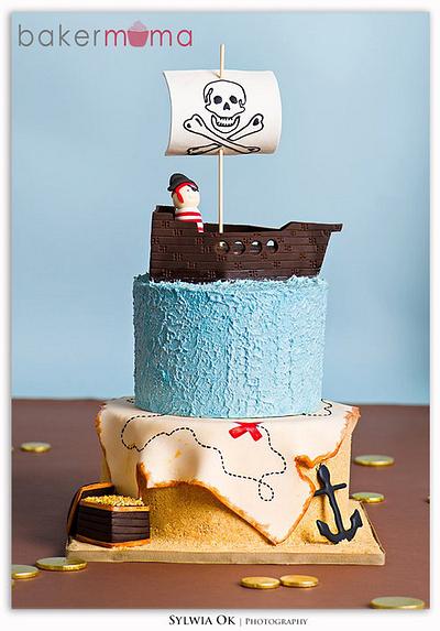 Pirate ship - Cake by Bakermama