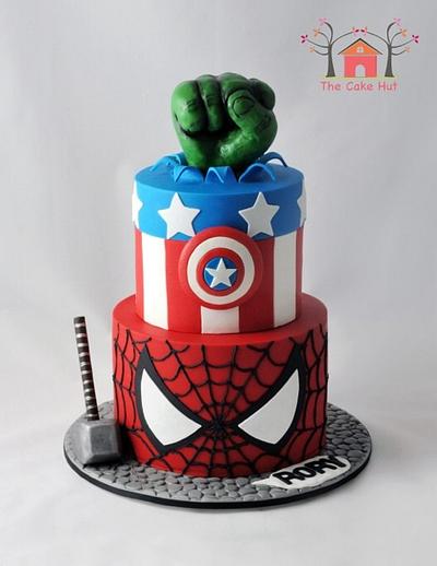 Superhero Cake - Cake by The Cake Hut
