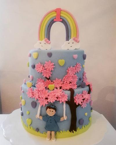 Rainbow cake - Cake by TORTESANJAVISEGRAD
