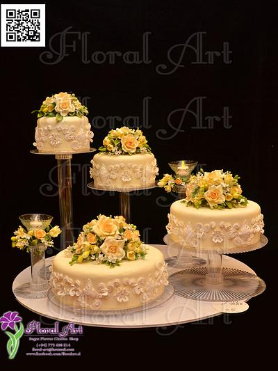 My very first decorated cake - Cake by Floral Art