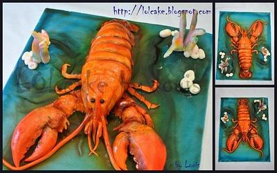 3D Lobster again!! - Cake by Louis Ng