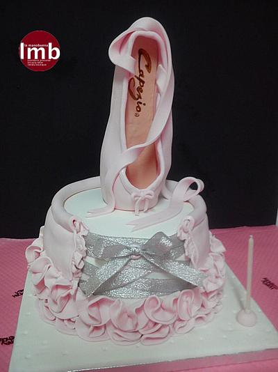Ballet slipper - Cake by LA MANOBUENA