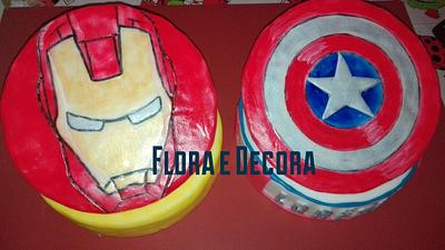 Avengers - Cake by Flora e Decora