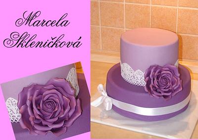 rose cake - Cake by MarcelkaS