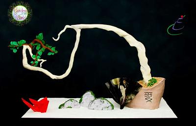 Sharimiki Bonsai Cake, Gardens of the World Collaboration - Cake by Cassandra Rice