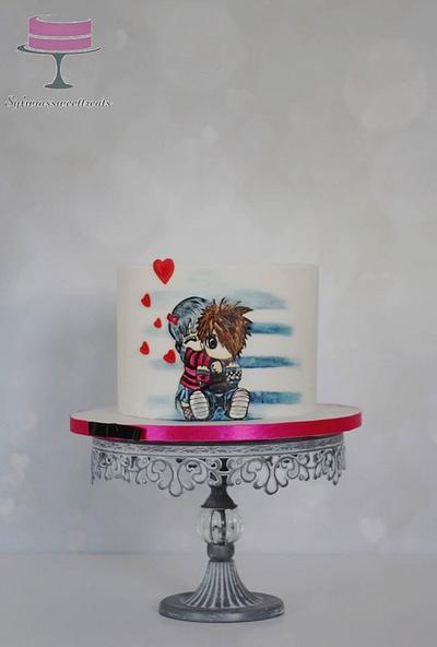 Valentines cutes <3 - Cake by Sylwia