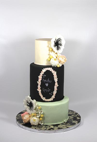 vintage bridal shower - Cake by soods