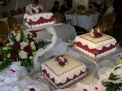 Autumn wedding - Cake by femmebrulee