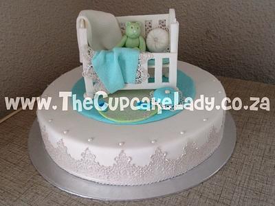 Two Baby Shower Cakes - Cake by Angel, The Cupcake Lady