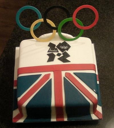 My Olympic Theme cake for one of the torch bearers - Cake by Kelly