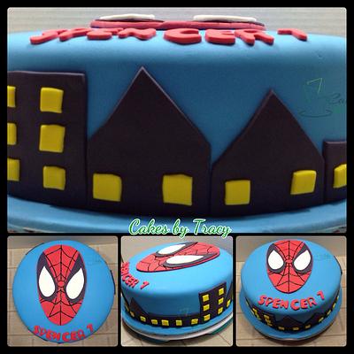 Spiderman Birthday Cake - Cake by Tracy