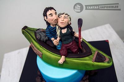 Crossing the river together - Cake by Tartas Imposibles