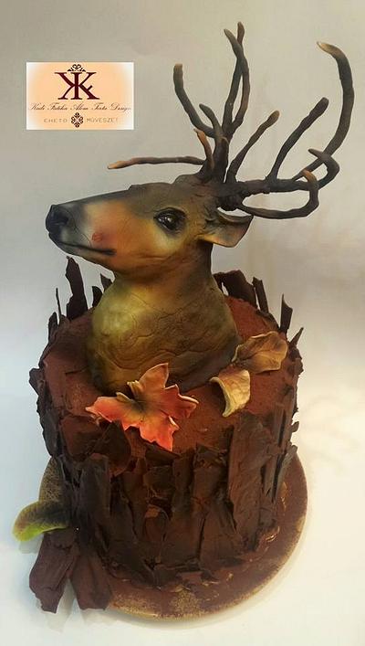 Deer cake - Cake by Fatiha Kadi
