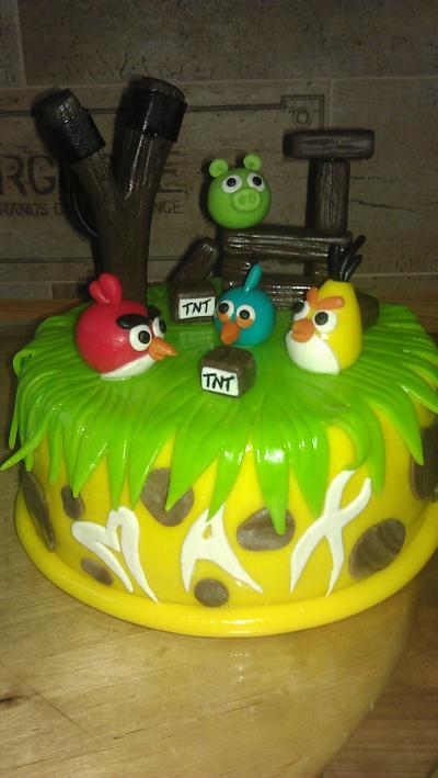 Angry Birds - Cake by Satir