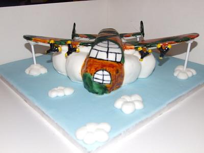 Lancaster bomber - Cake by Sarah