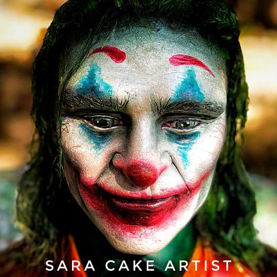 Joker Bust cake  - Cake by Sweetcakes